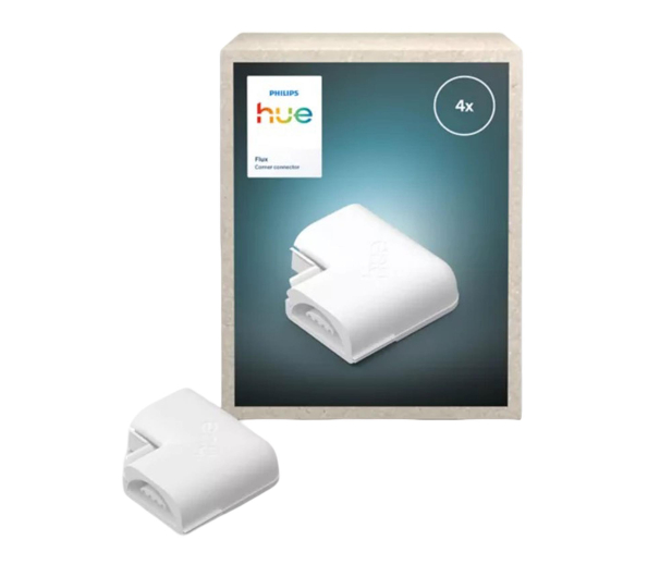 Philips Hue Zestaw 4 łączników narożnych do taśmy LED Flux - 1524726 - zdjęcie 2